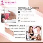 Ceramic Ion Round Hair Brush with Comb 