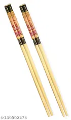 Wooden Chopsticks for Kitchen (Brown, Set of 2)