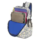 Priority 16 Inch All over Printed Polyester College Backpack For Boys & Girls | Office Bag For Men & Women | Casual Backpack For Unisex - INV16052