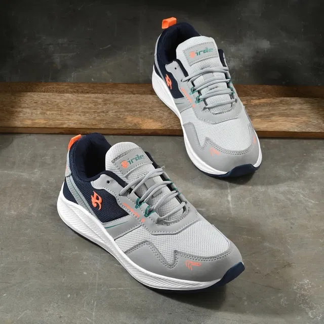 Sports Shoes for Men (Grey, 8)