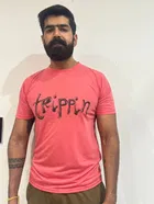 Round Neck Printed T-Shirt for Men 