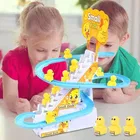 Little Lovely Duck Slide Escalator Toy Automatic Stair-Climbing Race Track Set (Multicolor, Pack of 1)