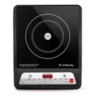 LONGWAY LW-Elite-Plus-ICT-PB -Black-P1 Induction Cooktop, 2000 W, Black, Push Button