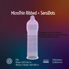 Raftaar Dotted Condoms Extra Time F- Chocolate,Jasmine,Orange,Strawberry 