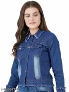 Full Sleeves Denim Jacket for Women 