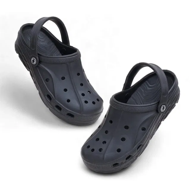 Clogs for Men (Black, 9)