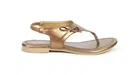 Flats for Women, Gold 