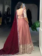 Embroidered Lehenga Choli for Women 