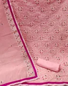 Chanderi Cotton Unstitched Dress Material for Women 