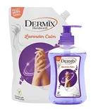 Dermix Hand Wash Lavender (250ml Pump + 750ml Refill)