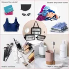 Astute Waterproof Clear Travel Toiletries Washbag 