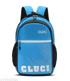 Fabric Backpack Bag, Blue
