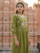 Embroidered Chikankari Kurta Set for Women 