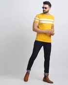 Round Neck Striped T-Shirt for Men 
