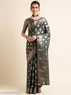 Organza Zari Woven Saree for Women 
