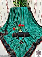 Lycra Blend Printed Saree for Women 