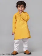 Cotton Kurta with Pyjama for Boys 