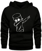 Fleece Printed Hoodie for Men 