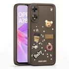Silicone Mobile Back Cover for Oppo A78 5G 
