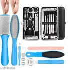 Stainless Steel Manicure & Pedicure Kit, Multicolor, Set of 1