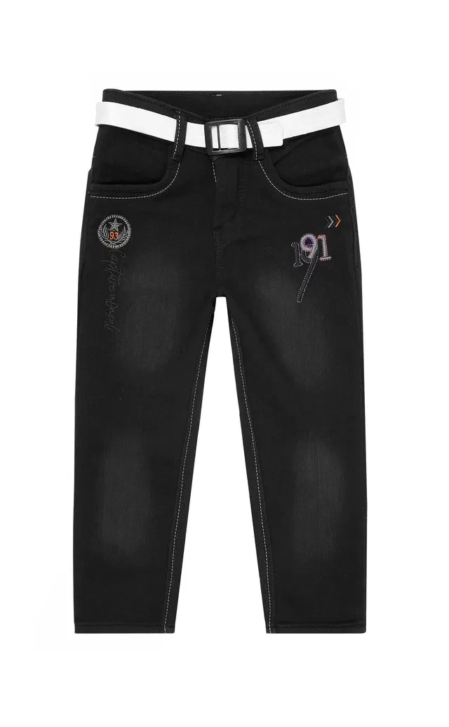 Slim fit Denim Jeans for Boys (Blue, 30)