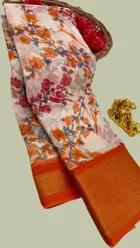 Cotton Printed Saree for Women 