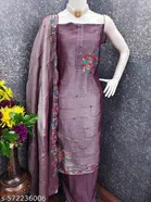 Embroidered Floral Patiala Suits for Women 