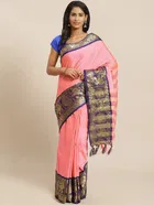 Cotton Embellished Saree for Women 