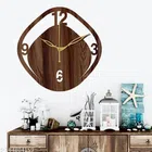 Wooden Wall Clock (Brown)