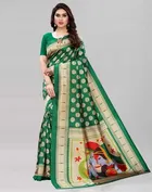 SVB प्रिंटेड साड़ी फॉर वीमेन 