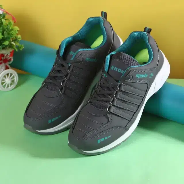 Sports Shoes for Men (Grey, 10)