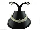 Premium Quality Chocker Mala Set with Beautiful Studd Earrings for Women 