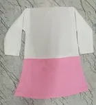 Hosiery Self Design Frock for Girls 