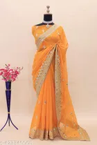 Sunny Yellow Saree for Women 