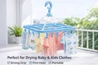 Plastic Rectangular Portable Clip Hanger/Baby Cloth Hangers Assorted Any 1 Colour