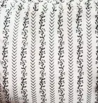 Rayon Printed Unstitched Kurti Fabric for Women, White 