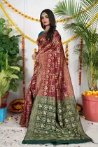 Banarasi Embellished Saree for Women 