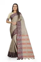 Cotton Embellished Saree for Women 