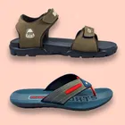 Combo of Sandals with Slippers for Men 