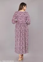 Anarkali Rayon Printed Kurti for Women 