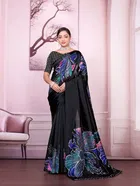 Mysore Silk Printed Saree for Women 
