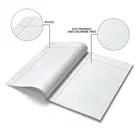 VPS A4 Spiral Ruled Notebook 200 Pages with 5 Pcs Ezee Click 0.7 to 1 mm Ball Pen 