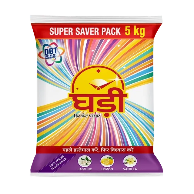 घड़ी डिटर्जेंट पाउडर 5 Kg