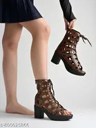 Shoetopia Gladiators Brown Size IND-8