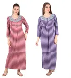 Woolen Hosiery Nighty for Women 