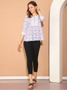 Cotton Printed Top for Women 