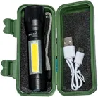 MZ Mini Rechargeable Pocket Light With Zoom Feature