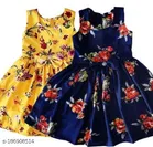 Pack of 2 Frocks & Dresses for Girls 