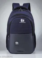 Nylon Backpack for Men & Women, Blue