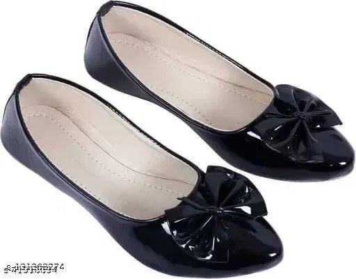 Shipee Women Bellies Flower (Black, 5)